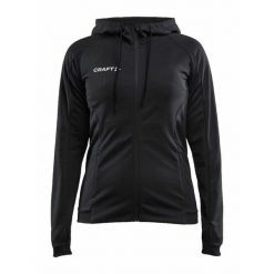 Kurtka damska Craft Evolve. Czarne kurtki Craft, xl, bez wzorów, z materiału, z kapturem. Za 293.75 zł.
