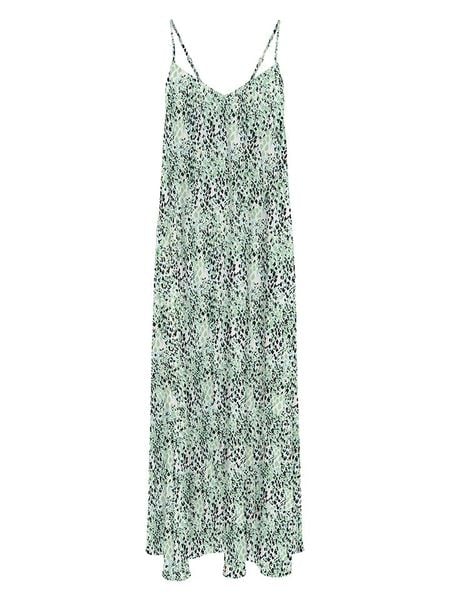 ONLY Sukienka w kolorze turkusowo-czarnym rozmiar: M. Czarne sukienki ONLY, m, bez wzorów, bez kołnierzyka, bez ramiączek, maxi. Za 100.52 zł.