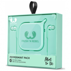Fresh 'n Rebel Gift Pack Vibe & Pebble Peppermint. Słuchawki douszne marki Fresh N Rebel. W wyprzedaży za 109.00 zł.