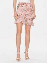 Guess Spódnica mini Vanessa W4GD63 WDW82 Różowy Regular Fit. Czerwone spódnice Guess, xs, z aplikacjami, z syntetyku, mini. Za 429.99 zł.