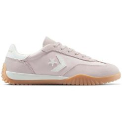 Buty sportowe Converse Run Star Trainer Suede. Czerwone buty treningowe Converse, bez wzorów, z zamszu, bez zapięcia, na fitness i siłownię. Za 590.00 zł.