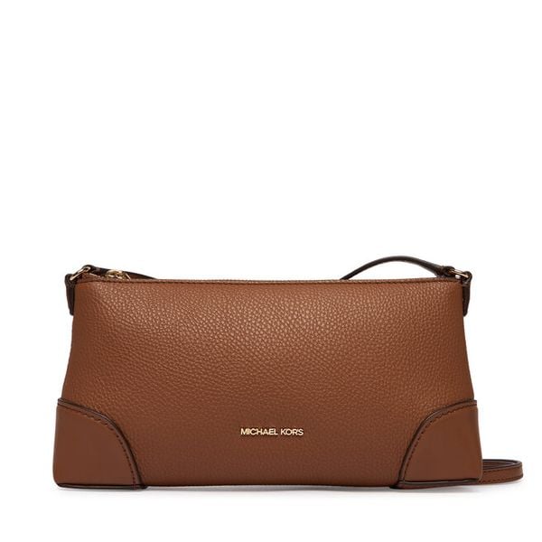 Torebka MICHAEL Michael Kors. Brązowe listonoszki MICHAEL Michael Kors, bez wzorów, bez dodatków. Za 709.99 zł.