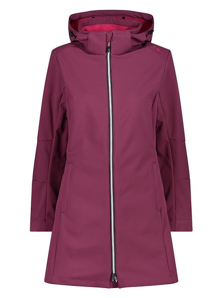 CMP Płaszcz softshellowy w kolorze jagodowo-różowym rozmiar: 36. Różowe płaszcze CMP, bez wzorów, z tkaniny, sportowe, bez kaptura. Za 153.34 zł.