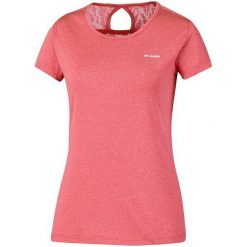 Columbia Koszulka Damska Peak To Point Novelty Ss Red Coral M. T-shirty sportowe marki Columbia. Za 155.00 zł.