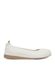Lasocki Baleriny CEO-WI23-LYLA-01 Écru. Baleriny Lasocki, bez wzorów, ze skóry, bez obcasa, bez zapięcia. Za 199.99 zł.