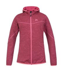 Damska bluza dresowa z kapturem Hannah Dagnys. Czerwone bluzy z kapturem Hannah, s, bez wzorów, z dresówki, z kapturem, na fitness i siłownię. Za 286.25 zł.