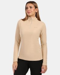 Damska bluza polarowa Kilpi ALMERI-W. Brązowe bluzy z kapturem Kilpi, bez wzorów, z materiału, bez kaptura, narciarskie. Za 119.99 zł.