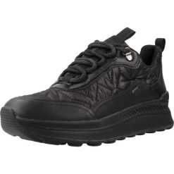 Buty GEOX D SPHERICA ACTIF X2 Czarny. Czarne buty trekkingowe Geox, ze skóry, bez zapięcia. Za 482.99 zł.