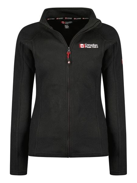 Canadian Peak Kurtka polarowa "Tugeak" w kolorze czarnym rozmiar: L. Czarne kurtki Canadian Peak, l, bez wzorów, z materiału, bez kaptura. Za 70.08 zł.