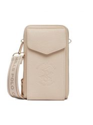 Beverly Hills Polo Club Torebka BHPC-L-006-07 Beżowy. Brązowe listonoszki Beverly Hills Polo Club, bez wzorów, ze skóry, bez dodatków. Za 79.99 zł.