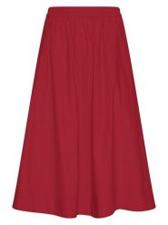 MOSS COPENHAGEN Spódnica w kolorze bordowym rozmiar: L. Czerwone spódnice Moss Copenhagen, l, bez wzorów, z bawełny, maxi. Za 214.95 zł.