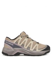 Salomon Trekkingi X-Adventure Recon L47813500 Beżowy. Brązowe buty trekkingowe Salomon, z nubiku, bez zapięcia. Za 419.99 zł.
