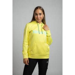 Bluza z kapturem damska IZAS DUERO: styl i funkcjonalność na co dzień. Żółte bluzy z kapturem IZAS, na jesień, l, bez wzorów, z kapturem, do biegania. Za 182.57 zł.