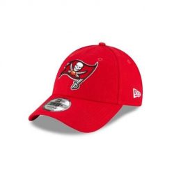 Czapka z daszkiem New Era NFL Tampa Bay Buccaneers. Czerwone czapki z daszkiem New Era, bez wzorów, sportowe. Za 186.50 zł.