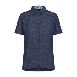 Koszula damska CMP. Niebieskie koszule CMP, bez wzorów, sportowe, bez kołnierzyka, bez ramiączek. Za 254.80 zł.