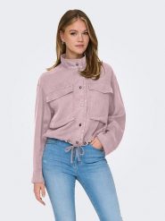 ONLY Kurtka przejściowa w kolorze jasnoróżowym rozmiar: XL. Różowe kurtki ONLY, xl, bez wzorów, z lyocellu, bez kaptura. Za 118.56 zł.