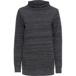 Długa bluza z kieszeniami bonprix czarno-biały melanż. Bluzy marki INOVIK. Za 59.99 zł.