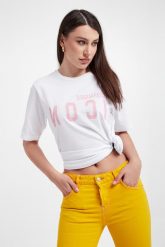T-shirt damski DSQUARED2. T-shirty Dsquared2, xs, bez wzorów, bez kołnierzyka, bez ramiączek. W wyprzedaży za 1,630.85 zł.