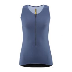Damski tank top Mavic Aksium. Niebieskie topy MAVIC, l, bez wzorów, sportowe, bez kołnierzyka, bez ramiączek. Za 405.00 zł.