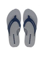 Tommy Hilfiger Japonki Th Ithaca Stripe Summer Sandal FW0FW09192 Granatowy. Niebieskie japonki Tommy Hilfiger, bez wzorów, z materiału. Za 169.99 zł.