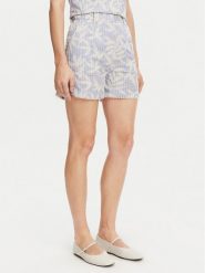 Munthe Szorty materiałowe Fidelma 251142925136 Błękitny Regular Fit. Niebieskie szorty Munthe, bez wzorów, z bawełny. Za 529.99 zł.