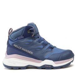 Trekkingi Helly Hansen. Niebieskie buty trekkingowe Helly Hansen, bez zapięcia. Za 799.99 zł.