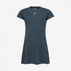 Sukienka ze spodenkami damska PADEL Tech. Niebieskie sukienki Head, s, bez wzorów, sportowe, bez kołnierzyka, bez ramiączek, sportowe. W wyprzedaży za 378.00 zł.