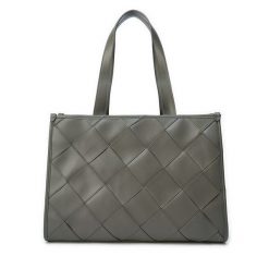 Torebka Lasocki. Szare shopper bag Lasocki, bez wzorów, bez dodatków. Za 219.99 zł.