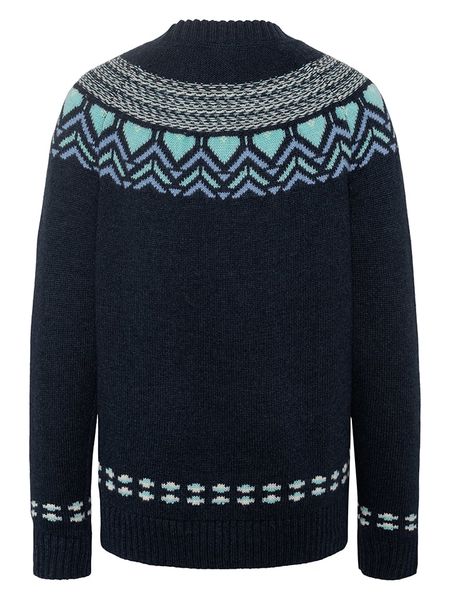 KARI TRAA Sweter "Sundve" w kolorze granatowym rozmiar: L. Niebieskie swetry Kari Traa, l, bez wzorów, bez ramiączek. Za 307.95 zł.