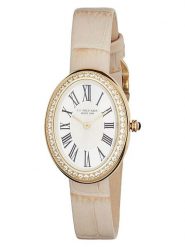 U.S. Polo Assn. Zegarek kwarcowy w kolorze złoto-beżowo-białym rozmiar: onesize. Brązowe, analogowe zegarki U.S. Polo Assn., ze stali. Za 339.99 zł.