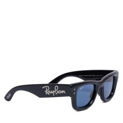 Okulary przeciwsłoneczne Ray-Ban. Czarne okulary przeciwsłoneczne Ray-Ban, bez wzorów. Za 1,109.00 zł.