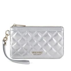 Torebka Nine West. Szare kopertówki Nine West, bez wzorów, bez dodatków. Za 99.99 zł.