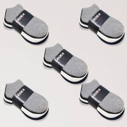 Techniczne skarpety treningowe Ghost - 25 par wielokolorowe. Białe skarpetki LEGEA, bez wzorów, z elastanu, na fitness i siłownię. Za 86.00 zł.