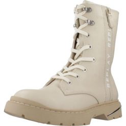 Buty REPLAY JL170034S Beżowy. Brązowe buty trekkingowe Replay, z syntetyku, bez zapięcia. Za 305.99 zł.