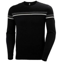 Bluza z dzianiny Helly Hansen Carv. Czarne bluzy Helly Hansen, s, bez wzorów, z dzianiny, bez ramiączek, bez kaptura. Za 724.50 zł.