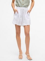 Vero Moda Szorty w kolorze białym rozmiar: XL. Białe szorty Vero Moda, bez wzorów. Za 44.09 zł.