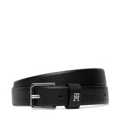 Pasek Damski Tommy Hilfiger. Czarne paski Tommy Hilfiger, bez wzorów. Za 229.99 zł.