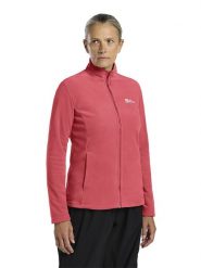 Jack Wolfskin Kurtka polarowa "Taunus" w kolorze różowym rozmiar: M. Różowe kurtki Jack Wolfskin, m, bez wzorów, z materiału, bez kaptura. Za 148.96 zł.