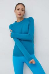 Vero Moda sweter damski kolor niebieski lekki. Niebieskie swetry Vero Moda, l, bez wzorów, z dzianiny, bez ramiączek. W wyprzedaży za 82.99 zł.