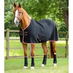 Koszula do suszenia dla koni Premier Equine Premtex. Czarne koszule PREMIER EQUINE, bez wzorów, z polaru, klasyczne, bez kołnierzyka, bez ramiączek. Za 774.50 zł.