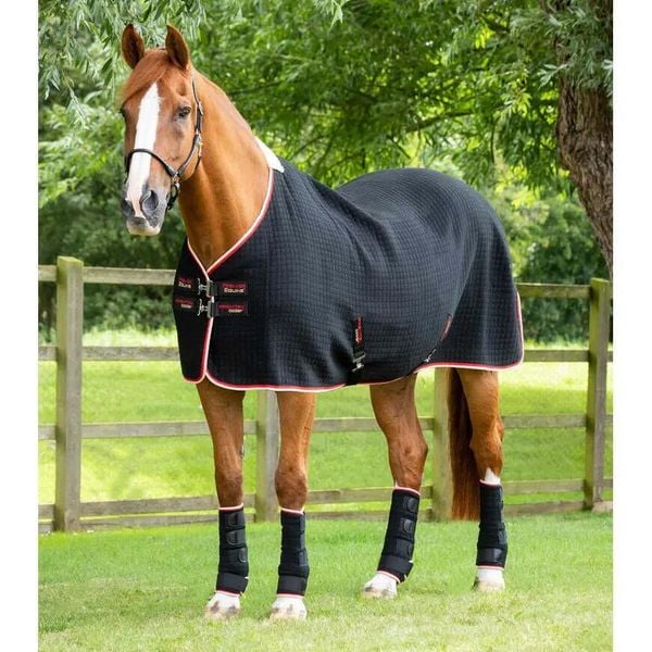 Koszula do suszenia dla koni Premier Equine Premtex. Czarne koszule PREMIER EQUINE, bez wzorów, z polaru, klasyczne, bez kołnierzyka, bez ramiączek. Za 738.00 zł.