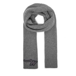 Szalik Weekend Max Mara. Szare szaliki i kominy Weekend Max Mara, bez wzorów. Za 619.99 zł.