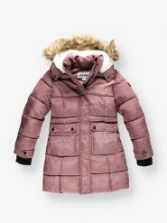 Steve Madden Parka w kolorze jasnoróżowym rozmiar: 158/164. Różowe płaszcze Steve Madden, bez wzorów, bez kaptura. Za 108.99 zł.