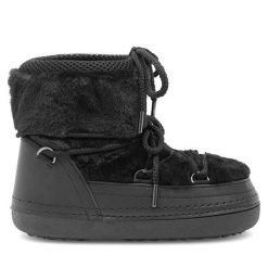 Śniegowce DeeZee. Czarne śniegowce DeeZee, bez wzorów, bez zapięcia. Za 143.99 zł.