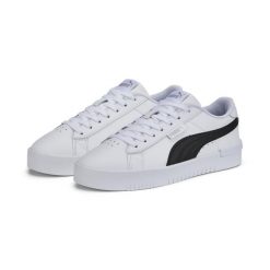 Damskie sneakersy Jada Renew PUMA White Black Silver Gray. Białe buty sportowe lifestyle Puma, bez wzorów, sportowe, bez zapięcia. Za 129.90 zł.