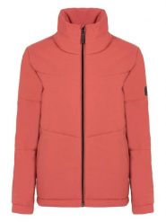 Elkline Kurtka zimowa "Puffer" w kolorze jasnoczerwonym rozmiar: 46. Czerwone kurtki elkline, na zimę, bez wzorów, z puchu, bez kaptura. Za 339.00 zł.