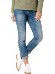 Timezone Dżinsy - Slim fit - w kolorze niebieskim rozmiar: 29. Niebieskie jeansy Timezone, bez wzorów, klasyczne. Za 157.35 zł.