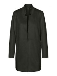 Vero Moda Płaszcz przejściowy w kolorze czarnym rozmiar: XS. Czarne płaszcze Vero Moda, xs, bez wzorów, ze skóry, bez kaptura. Za 79.21 zł.