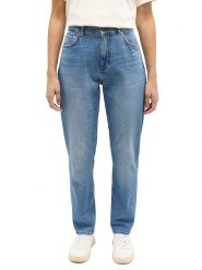 Mustang Dżinsy "Brooks" - Relaxed Slim fit - w kolorze niebieskim rozmiar: W28/L32. Niebieskie jeansy Mustang, l, z aplikacjami, klasyczne. Za 114.71 zł.