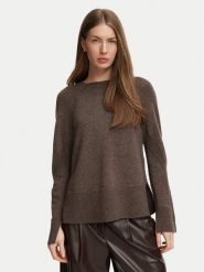 Marella Sweter Emme by Marella Arcadia 2625366312 Brązowy Regular Fit. Brązowe swetry Marella, xl, bez wzorów, bez ramiączek. Za 719.99 zł.